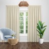 Draperie model soft uni ivoire