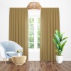Draperie model soft uni brun deschis