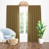 Draperie model soft uni brun inchis
