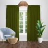 Draperie model soft uni verde olive