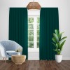 Draperie model soft uni verde smarald