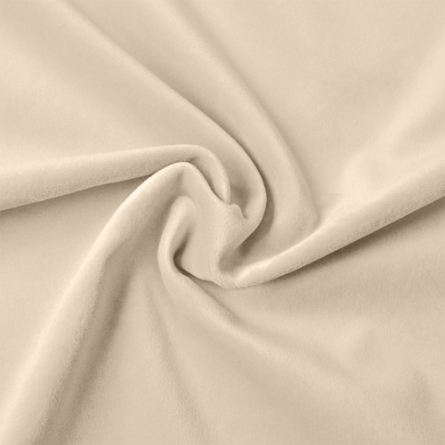 Draperie catifea ivoire