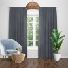 Draperie catifea gri rece