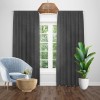 Draperie catifea gri antracit
