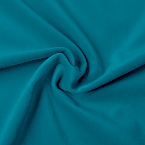 Draperie catifea turcoaz