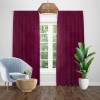 Draperie catifea mov violet