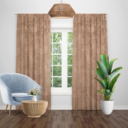 Draperie nisip turcesc texturata bej auriu