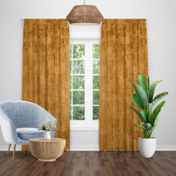 Draperie nisip turcesc texturata mustar