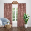 Draperie nisip turcesc texturata roz