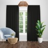 Draperie tip in blackout negru
