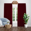 Draperie blackout uni grena, opacitate 100%