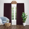 Draperie blackout uni mov, opacitate 95%