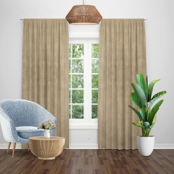 Draperie soft blackout crem