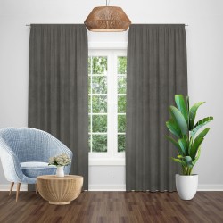 Draperie soft blackout gri