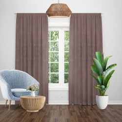 Draperie soft blackout roz perlat