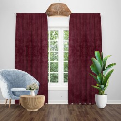 Draperie soft blackout grena