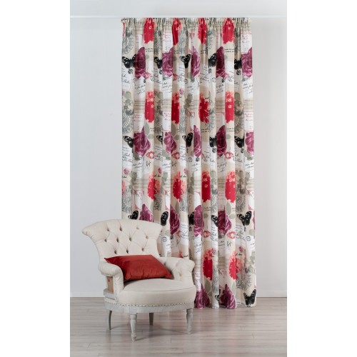 Draperie Secret Rosu