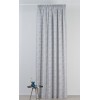 Set Draperie Atticus Argintiu, 2 buc x 150 x 250 cm, rejansa simpla inclusa