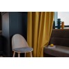 Set Draperie Zenith Mustar, opacitate 100%, 2 buc x 150 x 250 cm, rejansa simpla inclusa