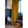 Set Draperie Zenith Mustar, opacitate 100%, 2 buc x 150 x 250 cm, rejansa simpla inclusa