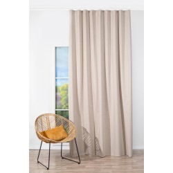 Set Draperie Zenith Cappuccino, opacitate 100%, 2 buc x 150 x 250 cm, rejansa simpla inclusa