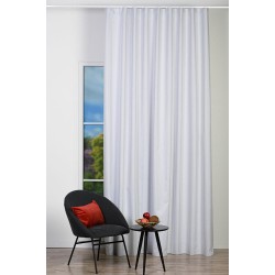 Set Draperie Franco Alb, opacitate 100%, 2 buc x 150 x 250 cm, rejansa simpla inclusa