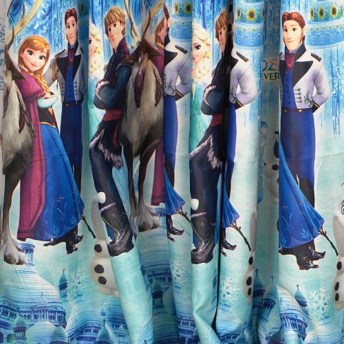 Set Draperie si Perdea Frozen cu rejansa simpla